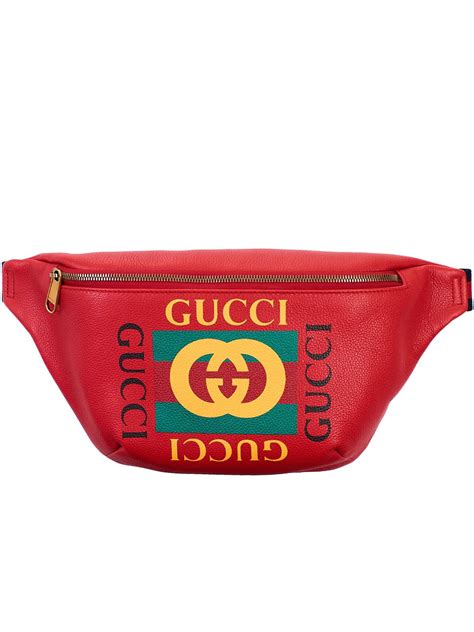 gucci red fanny pack|fanny pack Gucci price.